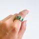 Anillo "Drag&oacute;n verde" 131Z фото 6