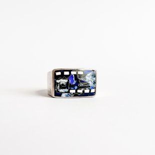 Anillo "Geometr&iacute;a" 13G фото