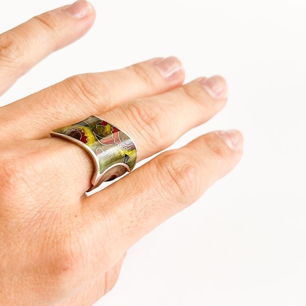 Anillo "Olor a Aceitunas" 14G фото