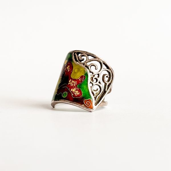 Anillo "Hojas de Oto&ntilde;o" 15G фото