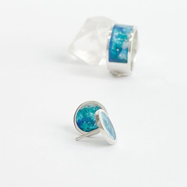 Pendientes "Oceano" 312O фото