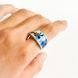 Anillo "Flor de Nieve" 16G фото 3