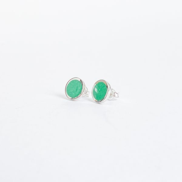 Pendientes "Hierba" 312H фото