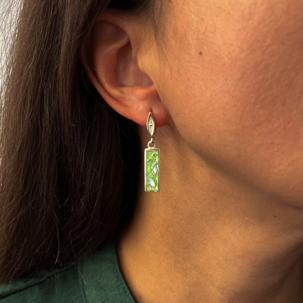 Pendientes "Brotes Tempranos" 202S фото