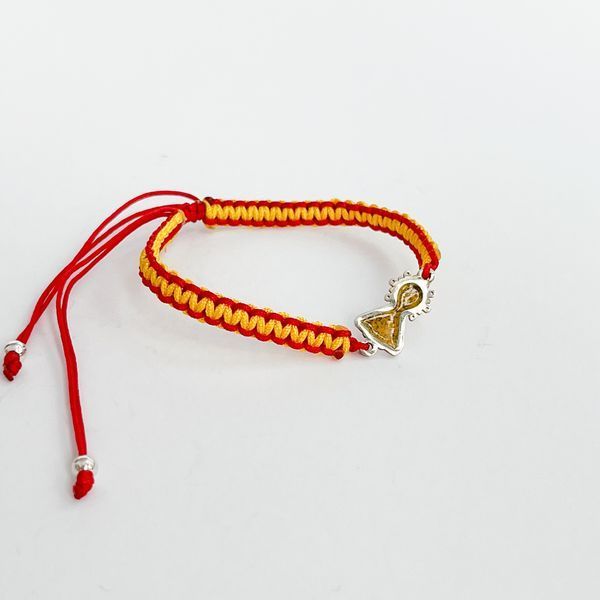 Pulsera "Virgen del Pilar" Amarillo-rojo 535.1B-1 фото