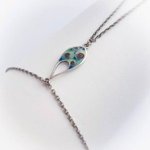 Pulsera "Toque de Agua" 18G фото