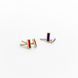 Pendientes "Guion" 322G фото